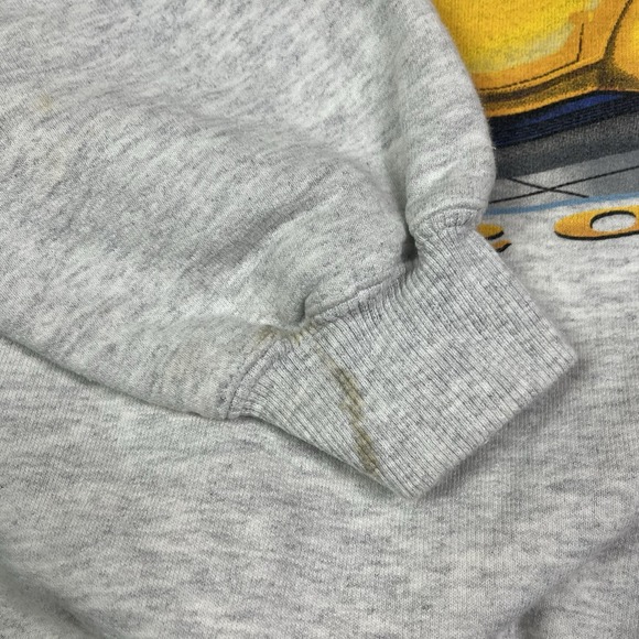 Vintage Back To The 50s Minnesota Street Rod Racing Race Car Sweater Size XL - Picture 4 of 9